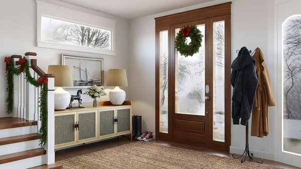 Quelle est la façon la plus originale de personnaliser une porte d'entrée pour refléter le style de la maison ?